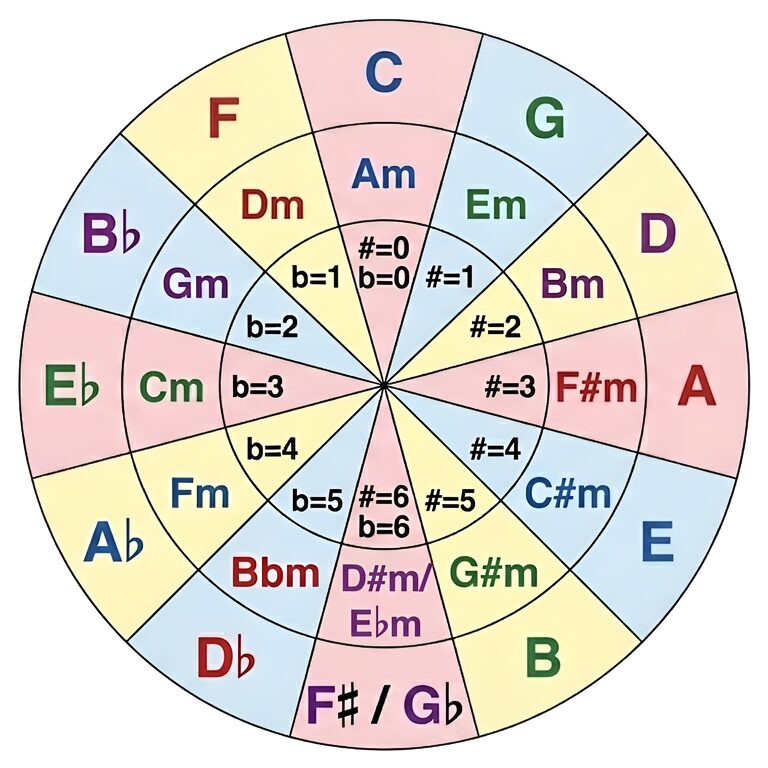 ジャズのスケール、コード、テンション、借用和音など。私なりの解釈で構築した音楽理論の要点をできる限りシンプルにまとめました。