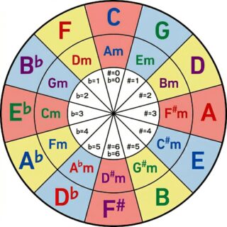 ジャズのスケール、コード、テンション、借用和音など。私なりの解釈で構築した音楽理論の要点をできる限りシンプルにまとめました。